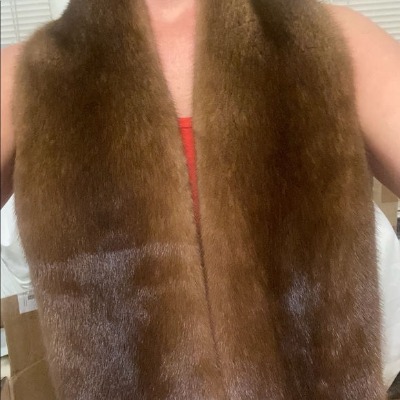 New POLOGEORGIS Neiman Marcus Russian Sable Mink Fur Scarf Scarve top quality! - Picture 6 of 6